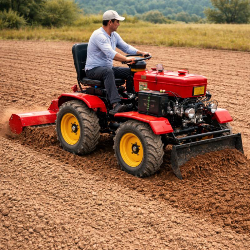 Tractor Backhoe - Mini tracteur sur roues personnalisé de