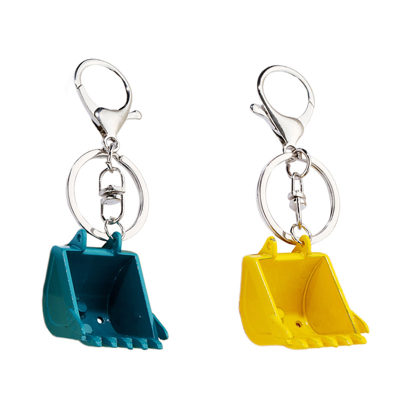 Heavy Equipment Keychain - Porte-clés créatif en métal Ebdozer, crochet
