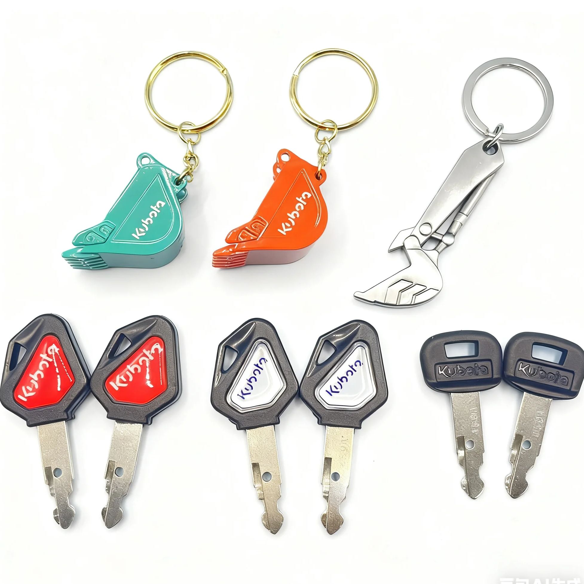Heavy Equipment Keychain - 2 pièces équipement lourd 459A clé