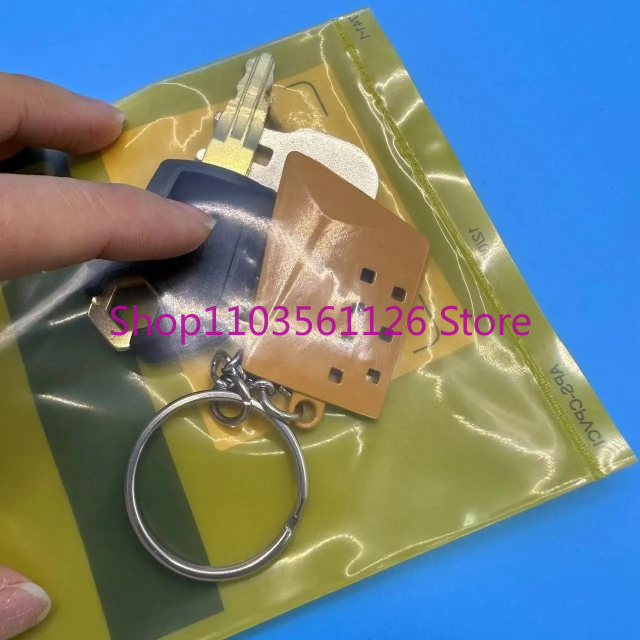 Heavy Equipment Keychain - Porte-clés 5P8500 8H5306 avec porte-clés pour