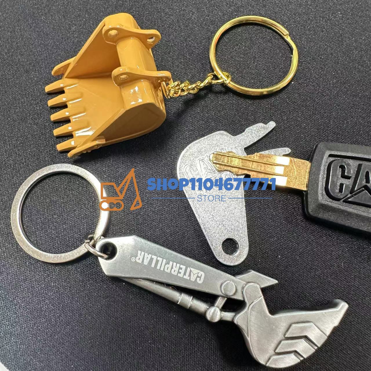 Heavy Equipment Keychain - Porte-clés d'équipement lourd pour pelle 5P8500