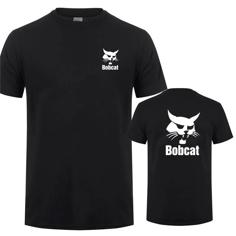 Heavy Equipment Logo - Bobcat t-shirt été hommes à manches