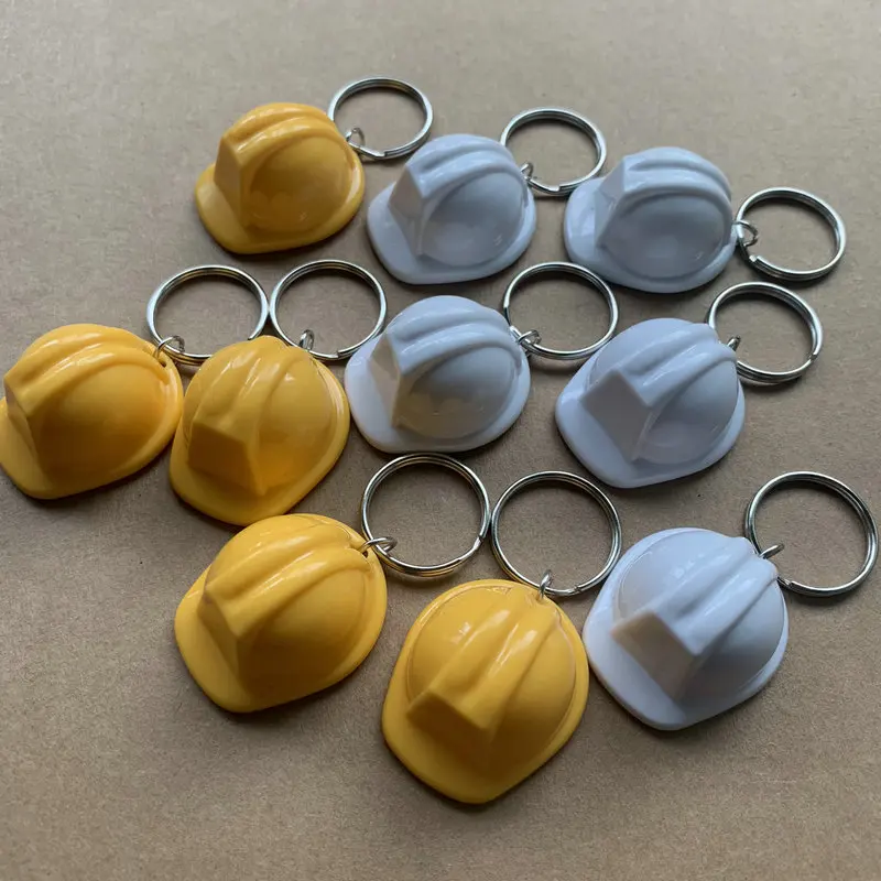 Heavy Equipment Keychain - Porte-Clé 3D en Plastique pour Casque