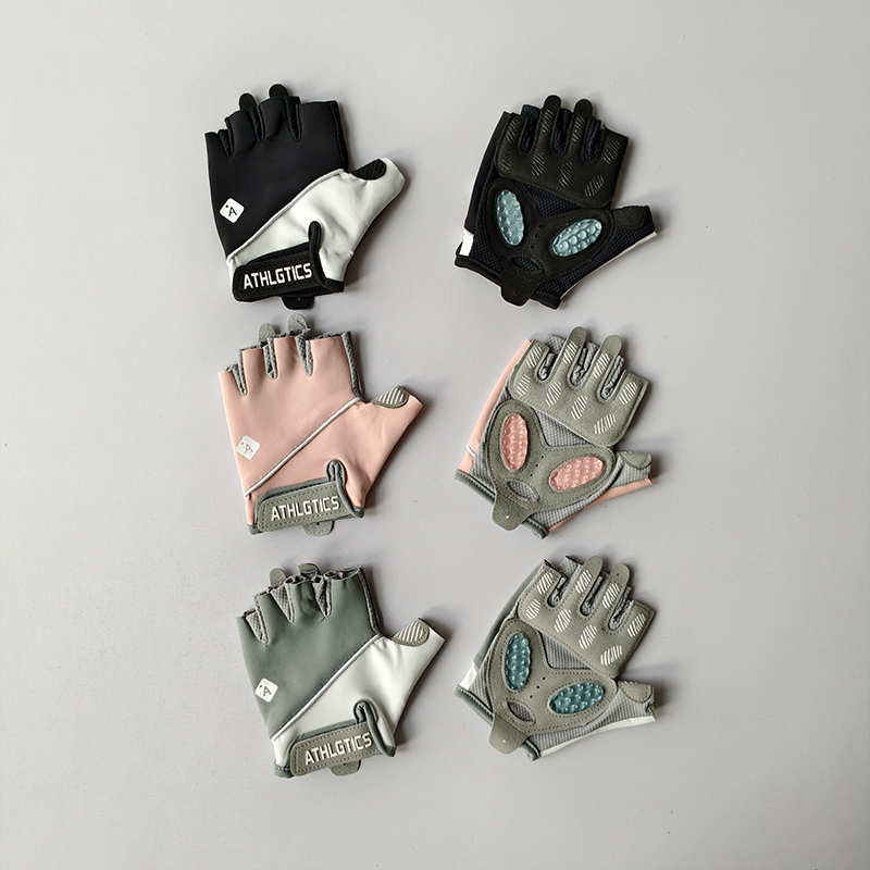 Heavy Equipment Logo - Smvp Fitness Gants demi-doigts pour femmes,