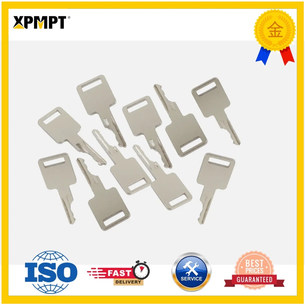 Heavy Equipment Keychain - 10 clés S331/S160 D250 compatibles avec