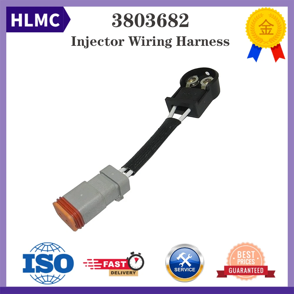 Heavy Equipment Construction - Câblage d'injecteur SFP 3803682, équipement marin,