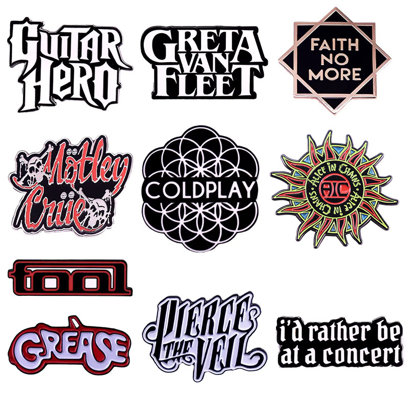 Broche avec Logo musical class - Heavy Equipment Logo avis et prix