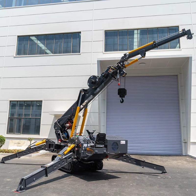 Mini-grue araignée compacte él - Heavy Equipment Electrical avis et prix