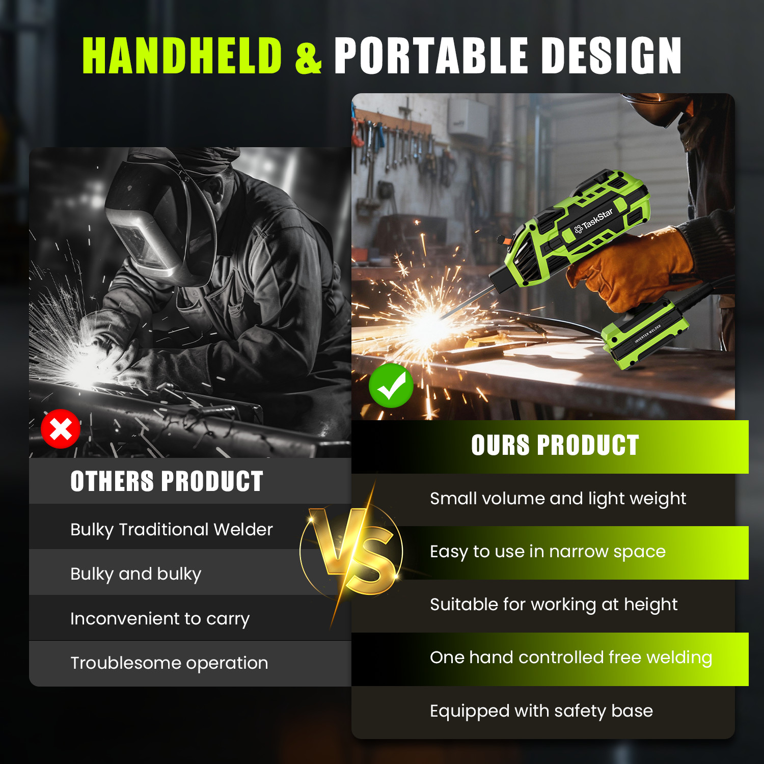 Taskstar – Machine à souder à  - Portable Welding Generator avis et prix