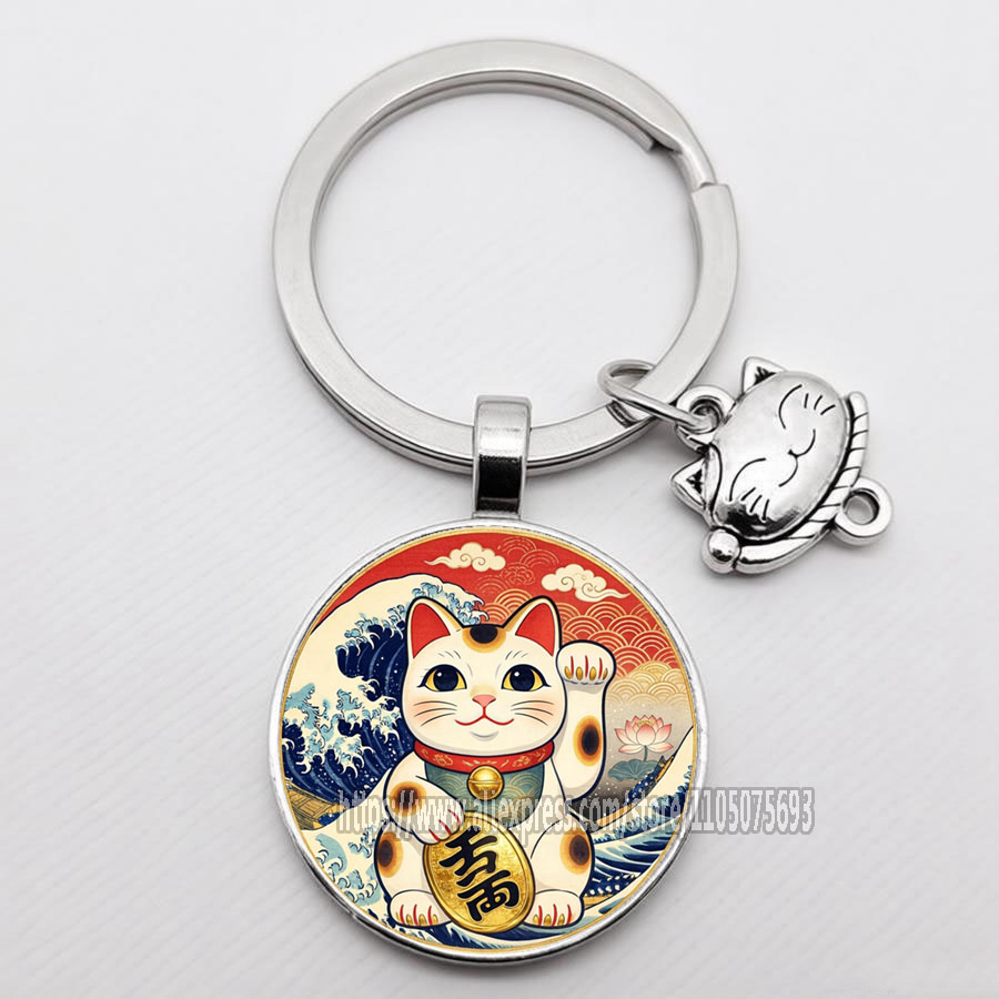 Porte-clés Maneki Neko japonai - Heavy Equipment Keychain avis et prix