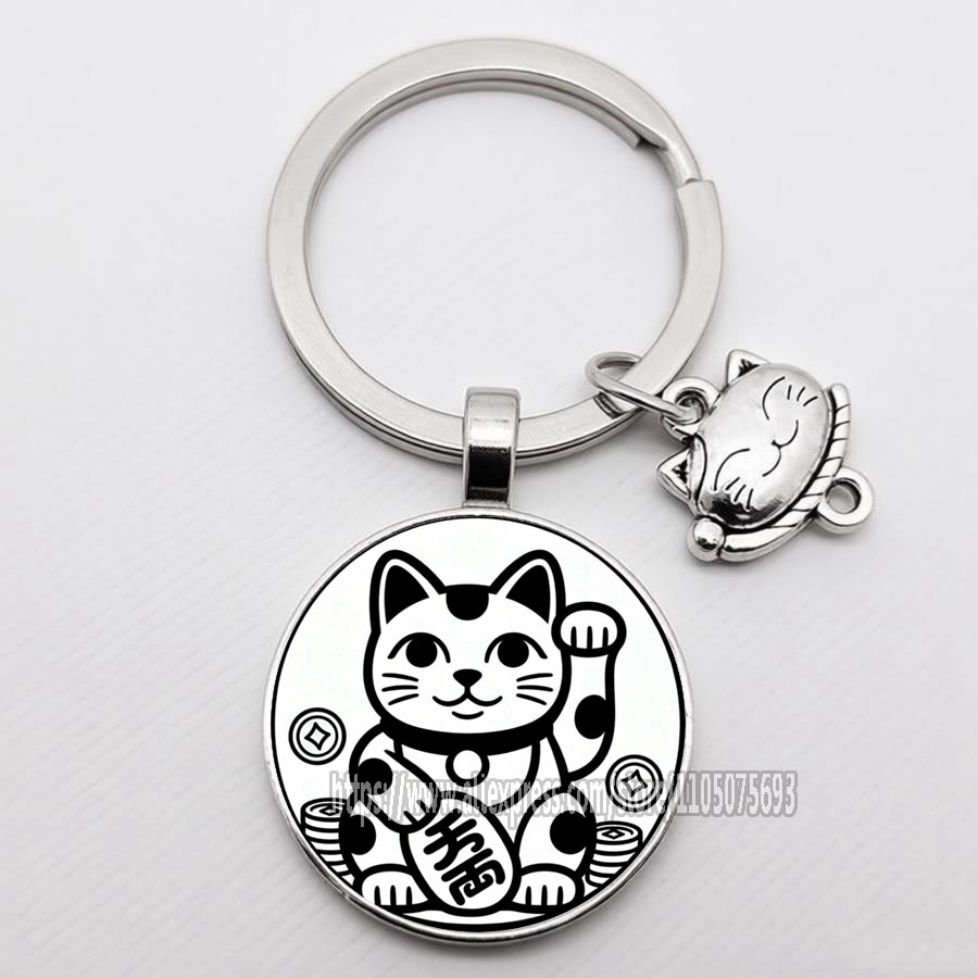 Porte-clés Maneki Neko japonai - Heavy Equipment Keychain avis et prix