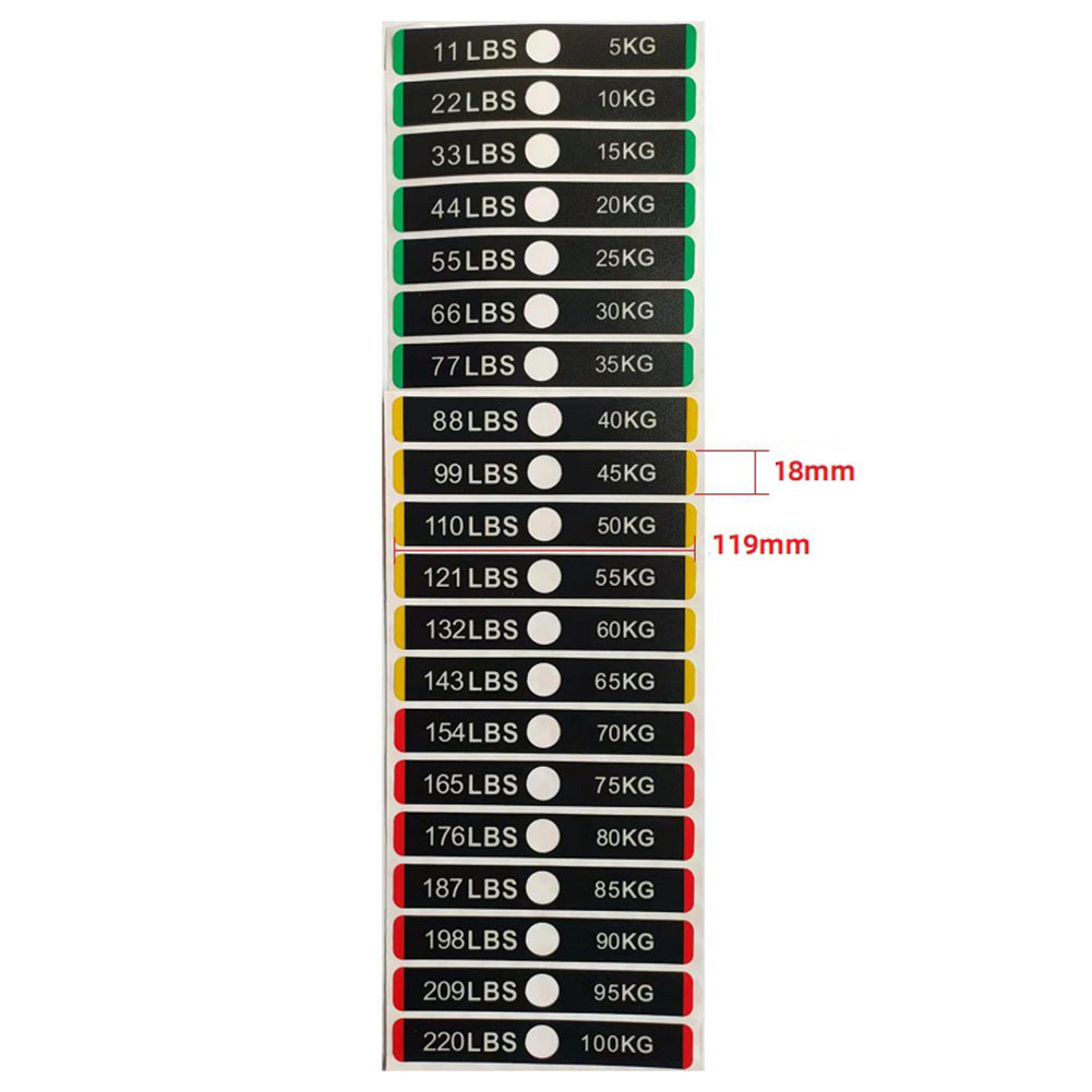 Autocollants de poids étiquett - Heavy Equipment Stickers avis et prix