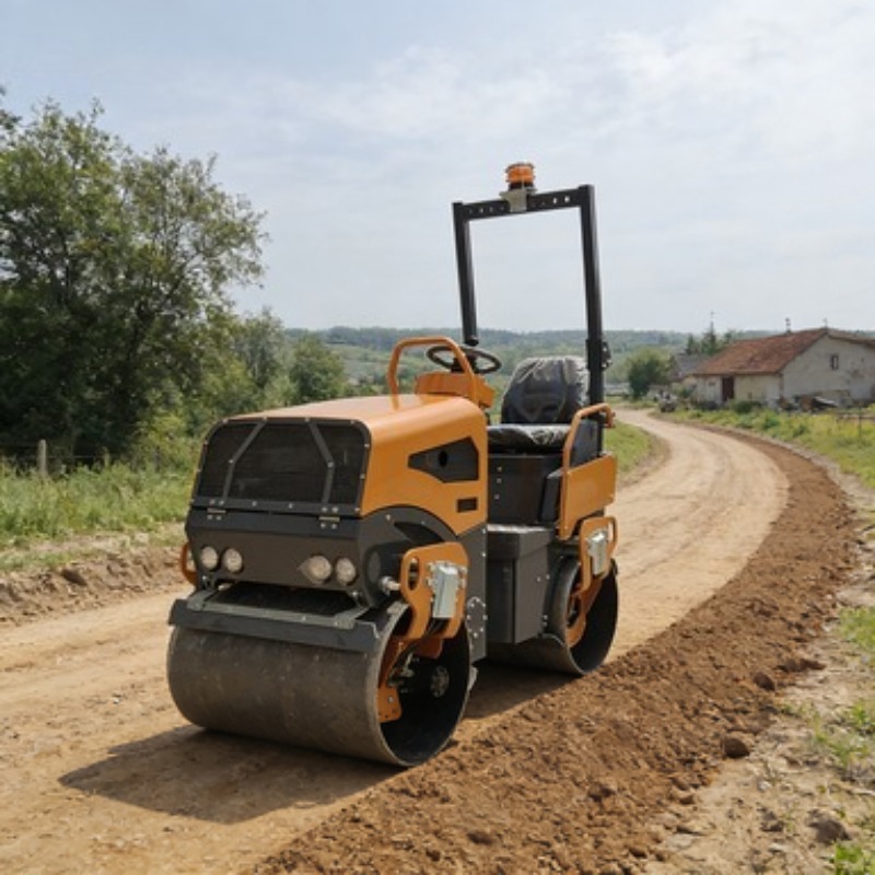 Compacteur vibrant routier rob - Heavy Equipment Construction avis et prix