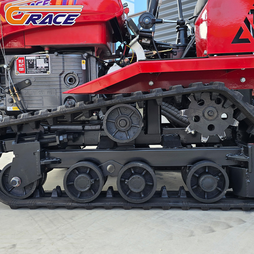 Mini-tracteur chenillé diesel  - Tractor Backhoe avis et prix