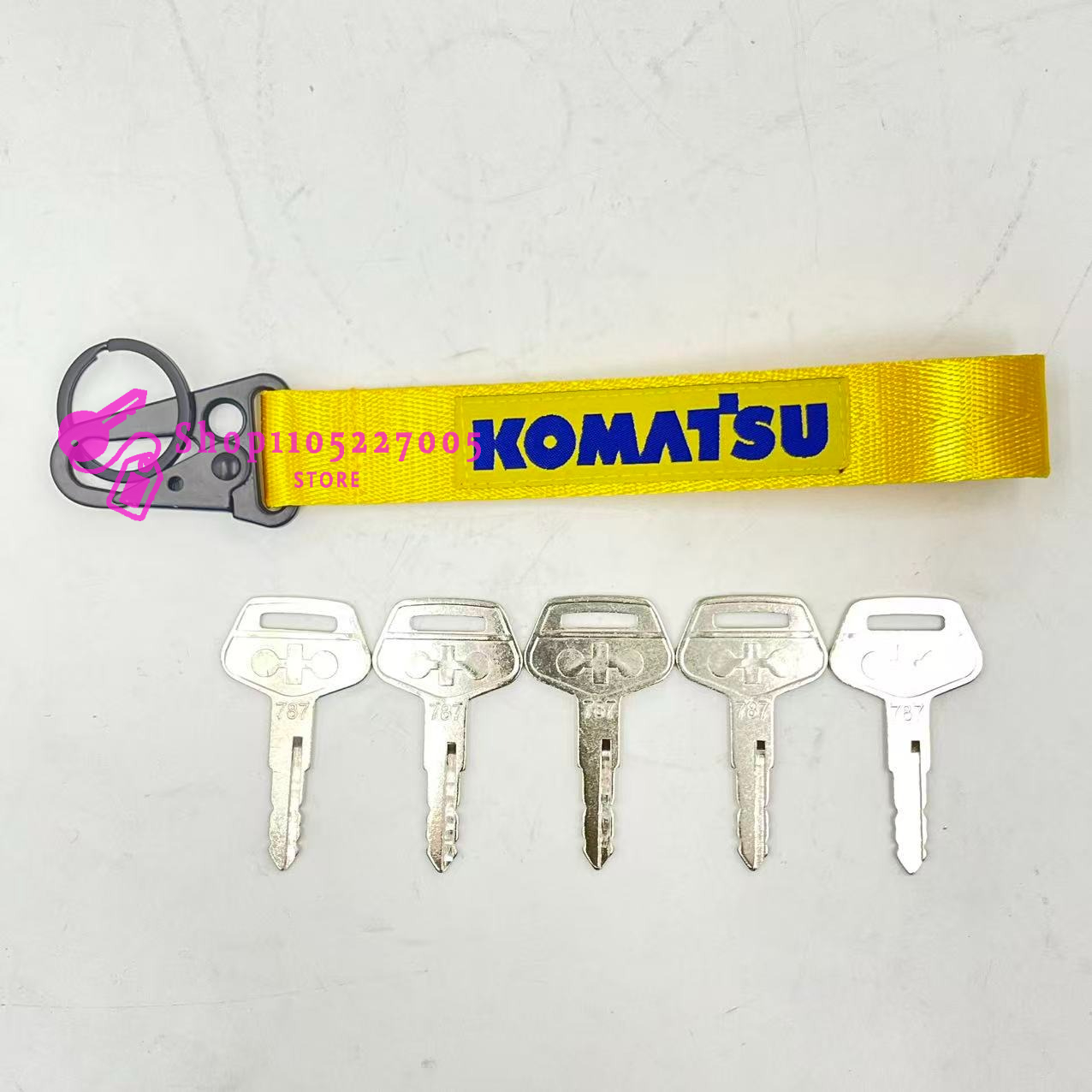 2/5/10PCS Clé 787 pour engins  - Heavy Equipment Keychain avis et prix