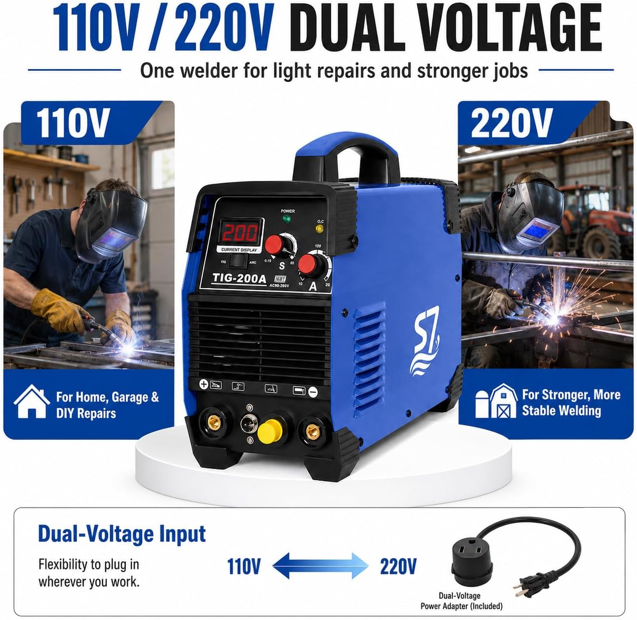 Soudeuse TIG DC 200A avec déma - Portable Welding Generator avis et prix