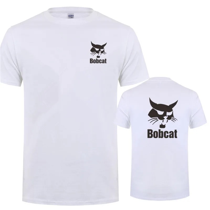 Bobcat t-shirt été hommes à ma - Heavy Equipment Logo avis et prix