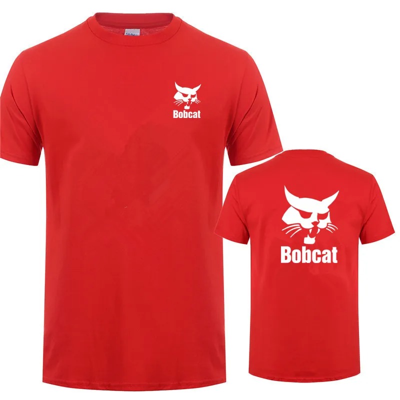Bobcat t-shirt été hommes à ma - Heavy Equipment Logo avis et prix