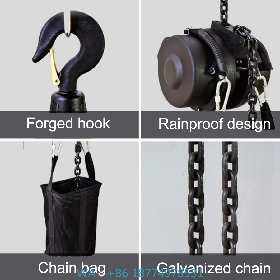 Palan à chaîne électrique 500k - Electric Chain Hoist avis et prix