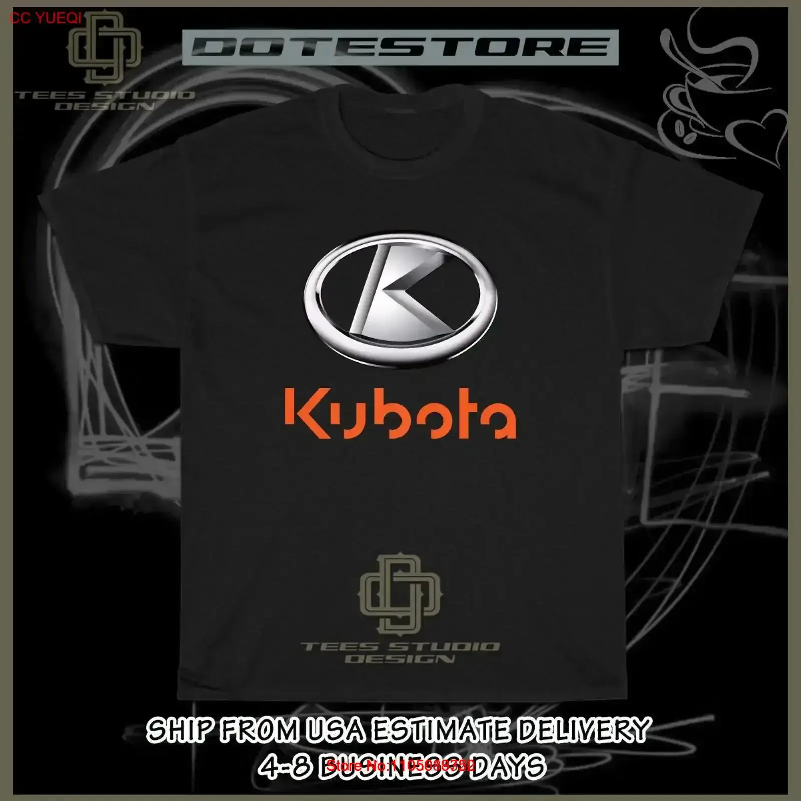 Nouveau T-shirt pour homme ave - Heavy Equipment Logo avis et prix