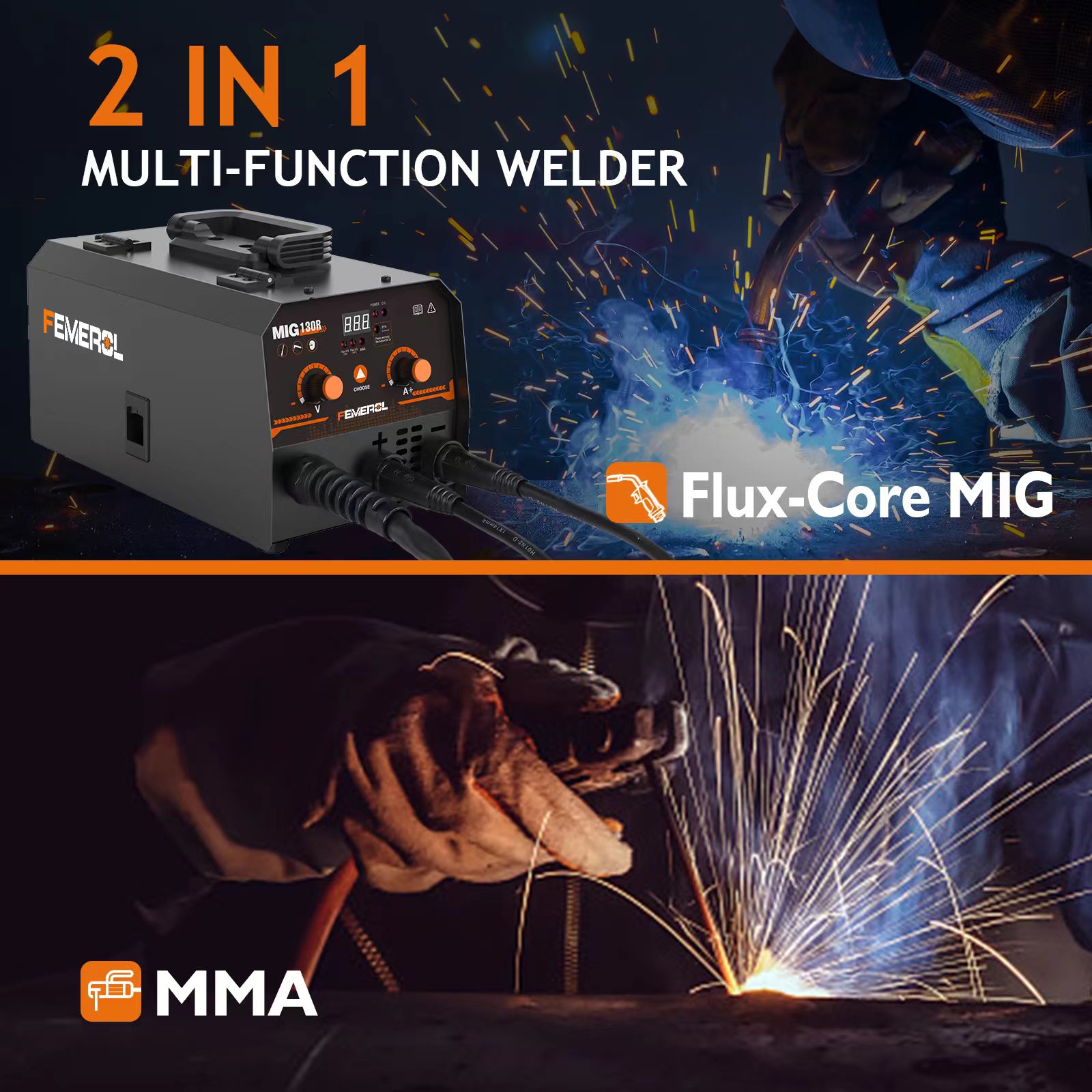 FEMEROL 2 en 1 Machine de soud - Portable Welding Generator avis et prix
