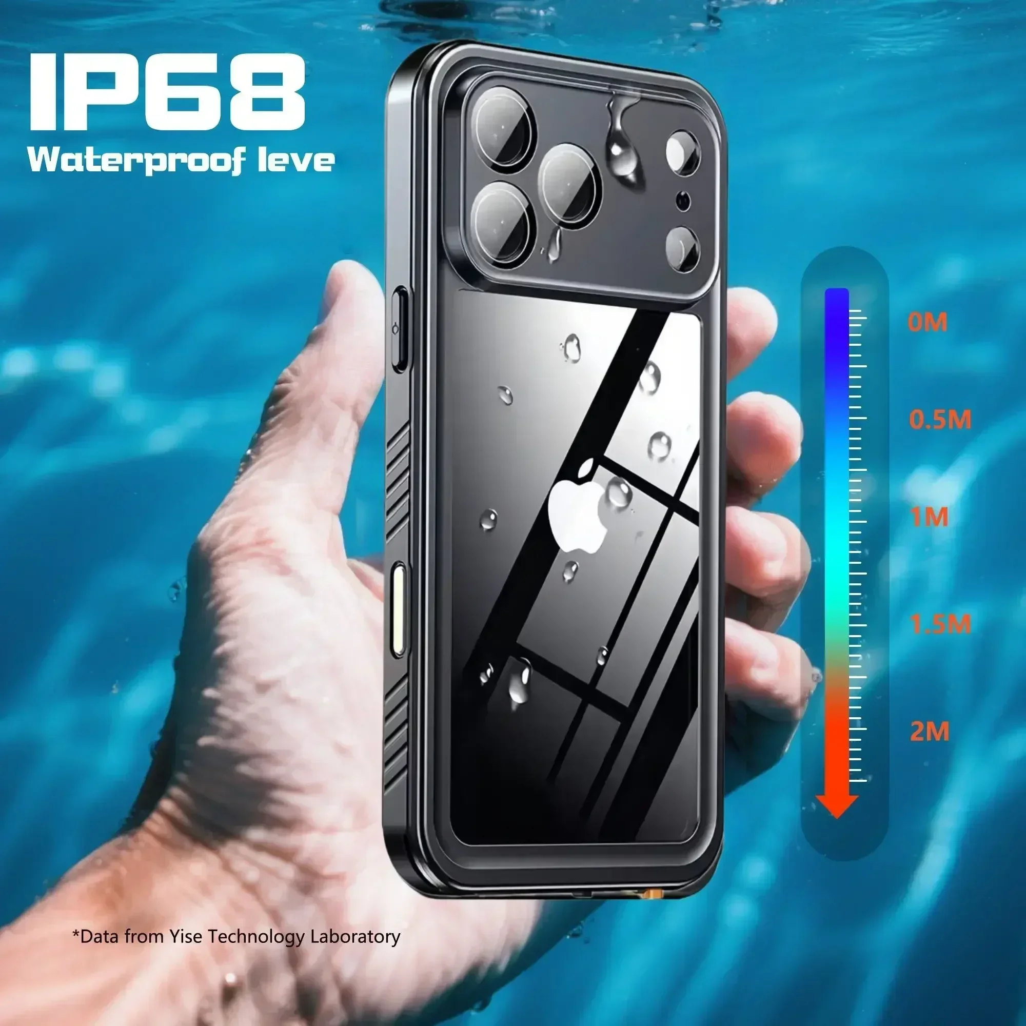 Étui étanche IP68 pour iPhone  - Heavy Equipment Bucket avis et prix