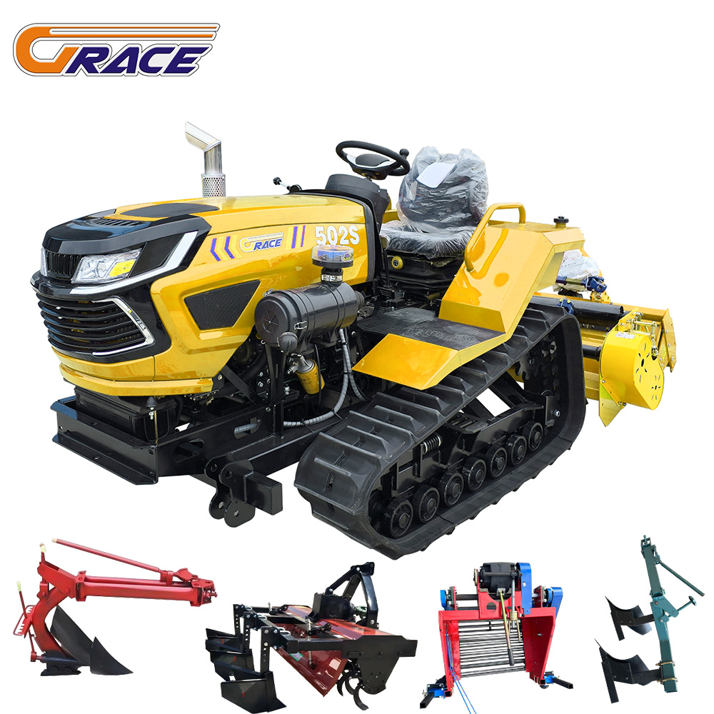 Mini motoculteur diesel 50 CV  - Tractor Backhoe avis et prix