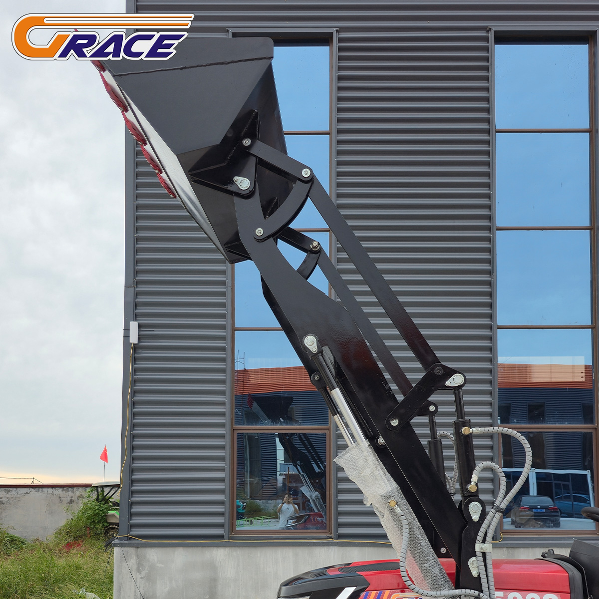 Mini motoculteur diesel 50 CV  - Tractor Backhoe avis et prix