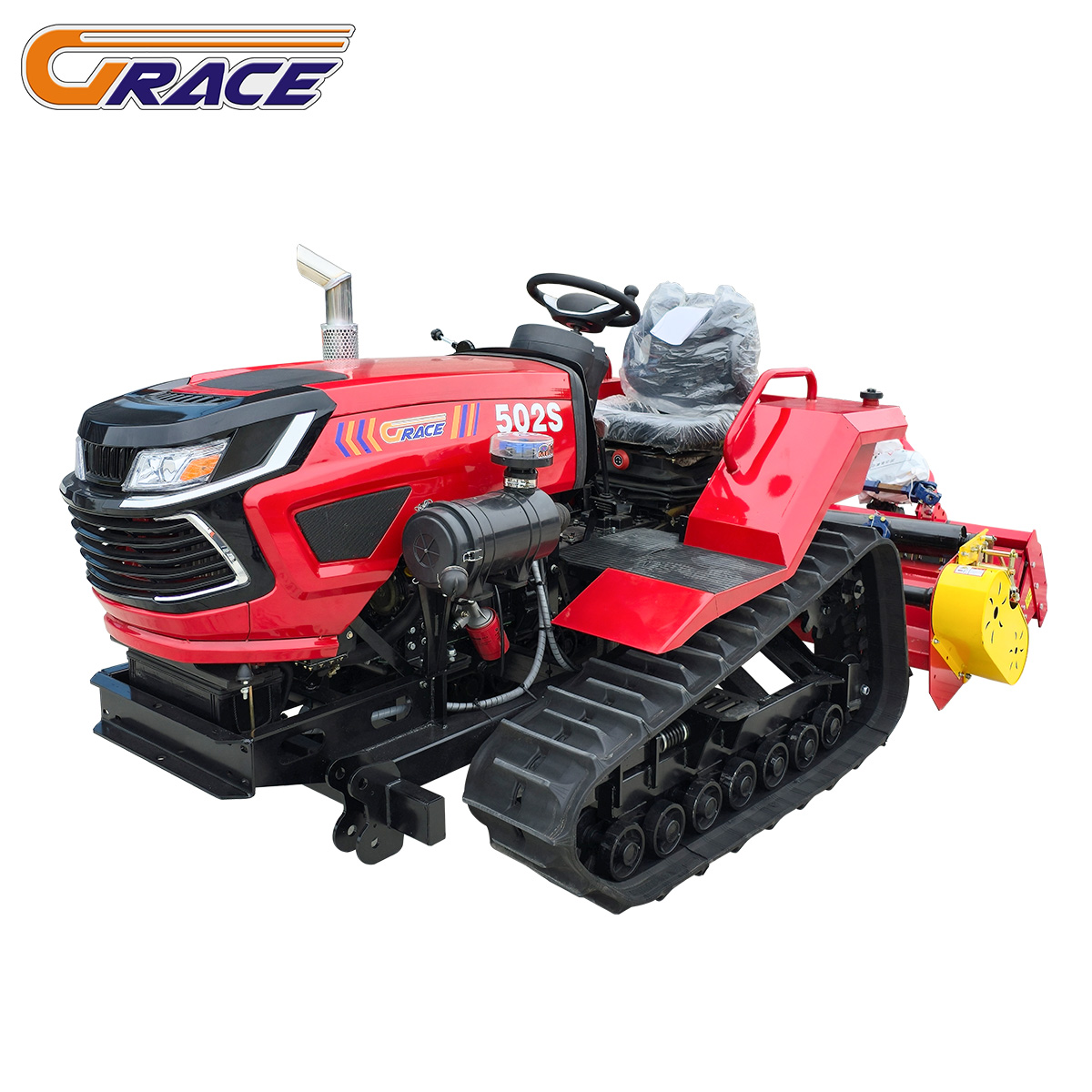 Tracteur Mini-Crawler 50HP Hau - Tractor Backhoe avis et prix