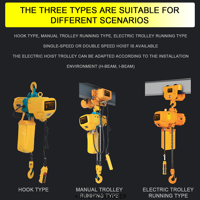 Palans à chaîne électriques Ch - Electric Chain Hoist avis et prix