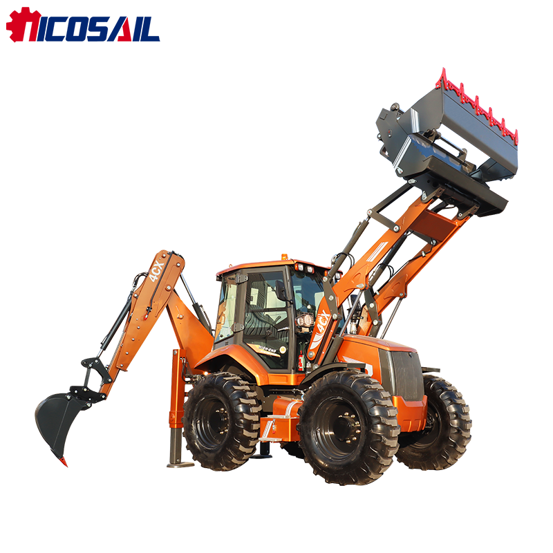 Mini-tracteurs pour engins de  - Tractor Backhoe avis et prix